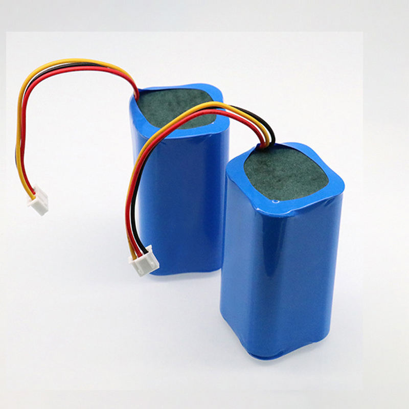 18650 3,7 v 7,4 v 14,8 v 2000mah 2200mah 2.6ah 4400mah batería recargable de iones de litio Robot barredora paquete de batería