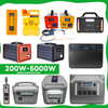 Hot Selling 300W 500W 1000W 2000W 3000W 5000W 192WH 384WH 1280WH 2304WH 2560WH 5120WH Generador solar Generación de emergencias Camping Outdoor Mobile Power Station