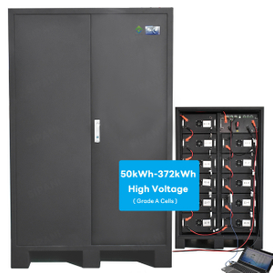 50kWh 100kWh 150kWh 200kWh Sistema de almacenamiento de batería 528V HV ESS Montaje en bastidor Ups de alto voltaje Paquete de batería Lifepo4 Solar 105kwh Compatible con inversor Deye