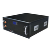 48v 100ah 200ah Montado en bastidor 5kwh Batería solar Recargable Fuera de la red Fuente de alimentación con Bms 4u 5u Lifepo4 de iones de litio incorporados