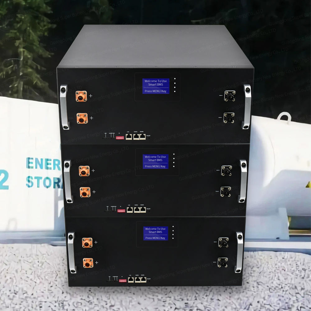 5kwh 51,2 v 48v 100ah Servr Rack Lifepo4 paquete de batería con batería de hierro de litio Bms inteligente para sistema Solar Camping Van
