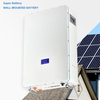 Batería de litio para el hogar de 7kw Sistema Solar Lifepo4 Batería SIPANI 48v 150ah Batería de potencia de fosfato de hierro y litio montada en la pared