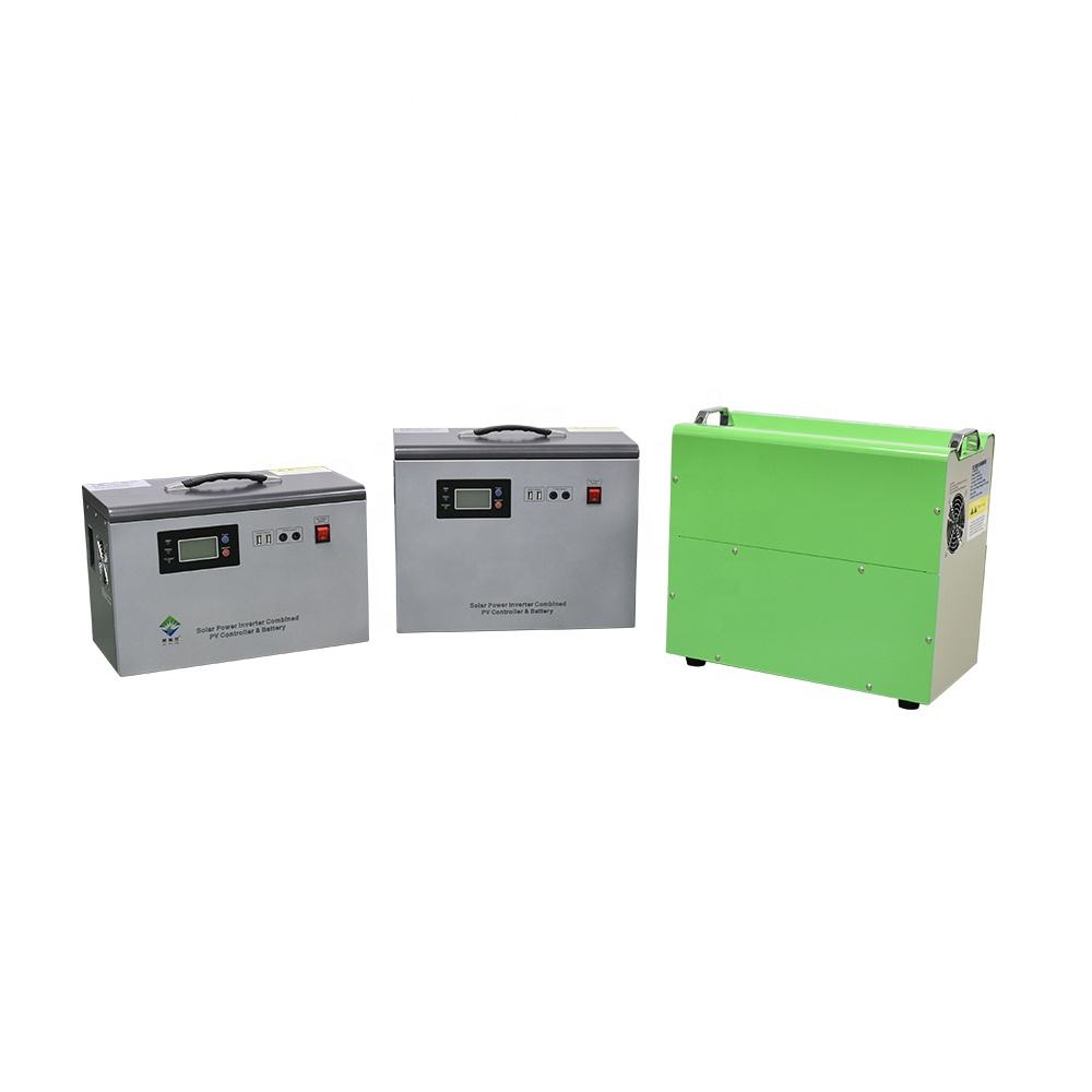 500/1000/2000W MPPT Generador solar 110V/220V Batería de litio Sistema de almacenamiento de energía solar portátil