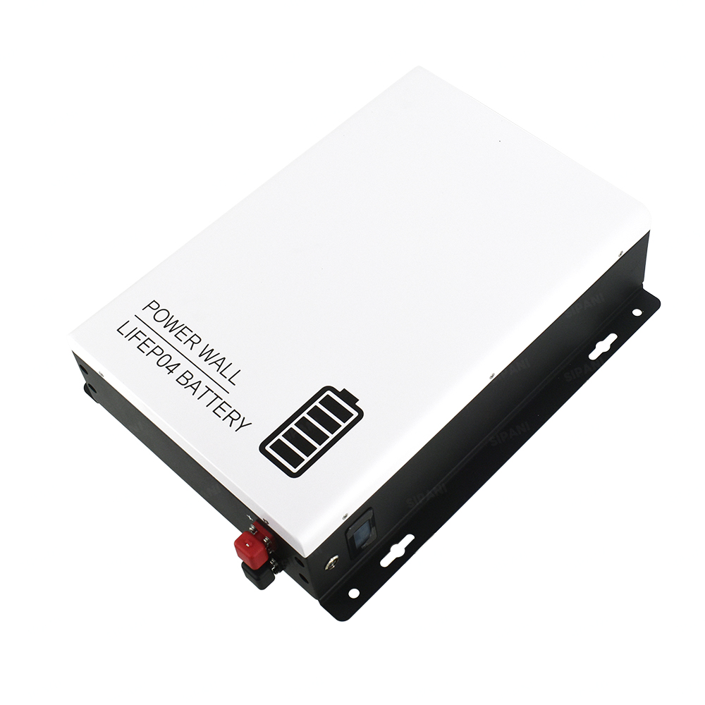 Sistema de panel solar para mini balcón de la UE Micro batería Powerwall de 3kwh Sistema completo de almacenamiento de energía para el hogar Micro inversor Balcón PV 24V 130Ah Batería Lifepo4 montada en la pared