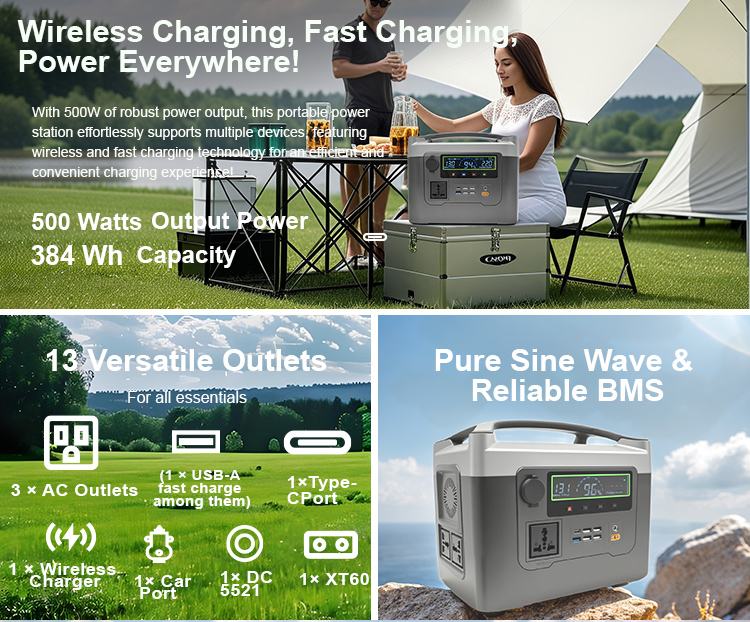 Potencia port&aacute;til de 300W